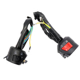 Maxbell 7/8" Motorcycle Handlebar Horn Light ON/OFF Starting Kill Switch Button