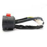 Maxbell 7/8" Motorcycle Handlebar Horn Light ON/OFF Starting Kill Switch Button