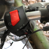 Maxbell 7/8" Motorcycle Handlebar Horn Light ON/OFF Starting Kill Switch Button