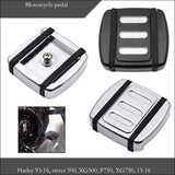 Maxbell CNC Motorcycle Brake Pedal Pad Foot Pegs Bracket for   Black