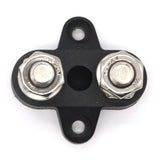 Maxbell Red & Black Junction Block Power Post Set Insulated Terminal Stud M8