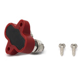Maxbell Red & Black Junction Block Power Post Set Insulated Terminal Stud M8