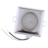 Maxbell 24V 3.2W Square 3.25 Inch Recessed LED Ceiling Panel Light Downlight Kit 3000K - Aladdin Shoppers