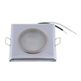 Maxbell 24V 3.2W Square 3.25 Inch Recessed LED Ceiling Panel Light Downlight Kit 3000K - Aladdin Shoppers