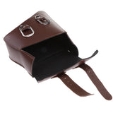 Maxbell Universal Motorcycle Side Bag Saddle Bags Fork Tool Pouch Storage Luggage Brown