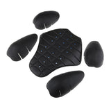 Maxbell Motorcycle Riding Detachable Armor Shoulder & Knee & Back Protection Pads