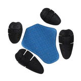 Maxbell Motorcycle Riding Detachable Armor Shoulder & Knee & Back Protection Pads