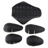 Maxbell Motorcycle Riding Detachable Armor Shoulder & Knee & Back Protection Pads