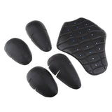 Maxbell Motorcycle Riding Detachable Armor Shoulder & Knee & Back Protection Pads