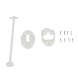 Maxbell 5pc T Style C-Clip Entry Door Catch Latch Holder for RV Camper Cargo Trailer