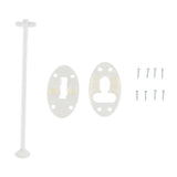 Maxbell 5pc T Style C-Clip Entry Door Catch Latch Holder for RV Camper Cargo Trailer