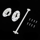 Maxbell 4pc T Style C-Clip Entry Door Catch Latch Holder for RV Camper Cargo Trailer