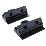Maxbell Solar Panel Short Side Mounting Brackets /Mounts for Motorhome Boat Black