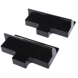 Maxbell Solar Panel Short Side Mounting Brackets /Mounts for Motorhome Boat Black