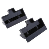 Maxbell Solar Panel Short Side Mounting Brackets /Mounts for Motorhome Boat Black