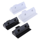 Maxbell Solar Panel Short Side Mounting Brackets /Mounts for Motorhome Boat Black