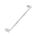 Maxbell Bathroom Single Square Towel Rail Rack Holder 60 cm / 23.62 inches Hanger - Aladdin Shoppers