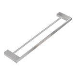 Maxbell Bathroom Double Square Towel Rail Rack Holder 60 cm / 23.62 inches Hanger - Aladdin Shoppers