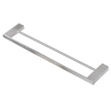 Maxbell Bathroom Double Square Towel Rail Rack Holder 60 cm / 23.62 inches Hanger - Aladdin Shoppers