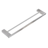 Maxbell Bathroom Double Square Towel Rail Rack Holder 60 cm / 23.62 inches Hanger - Aladdin Shoppers