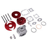 Maxbell 44mm Big Bore Cylinder Shaft Piston Kit for 49cc Mini Dirt Pocket Bike Red