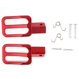 Maxbell 1 Pair CNC Racing Footpegs Foot Rest for Honda XR50, CRF50,SDG,Xtreme Red - Aladdin Shoppers