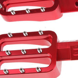 Maxbell 1 Pair CNC Racing Footpegs Foot Rest for Honda XR50, CRF50,SDG,Xtreme Red - Aladdin Shoppers