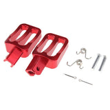 Maxbell 1 Pair CNC Racing Footpegs Foot Rest for Honda XR50, CRF50,SDG,Xtreme Red - Aladdin Shoppers