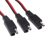 Maxbell 3Pcs Boat Auto Power Cable With Terminal Heat Shrinkable SAE4-3PK Power Plug - Aladdin Shoppers