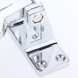 Maxbell Chrome Reversible Heavy Duty Double Knuckle Hinge for Walk-In Freezer/Cooler/Refrigerator SK2-1460 - Aladdin Shoppers