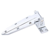 Maxbell Chrome Reversible Heavy Duty Double Knuckle Hinge for Walk-In Freezer/Cooler/Refrigerator SK2-1460 - Aladdin Shoppers