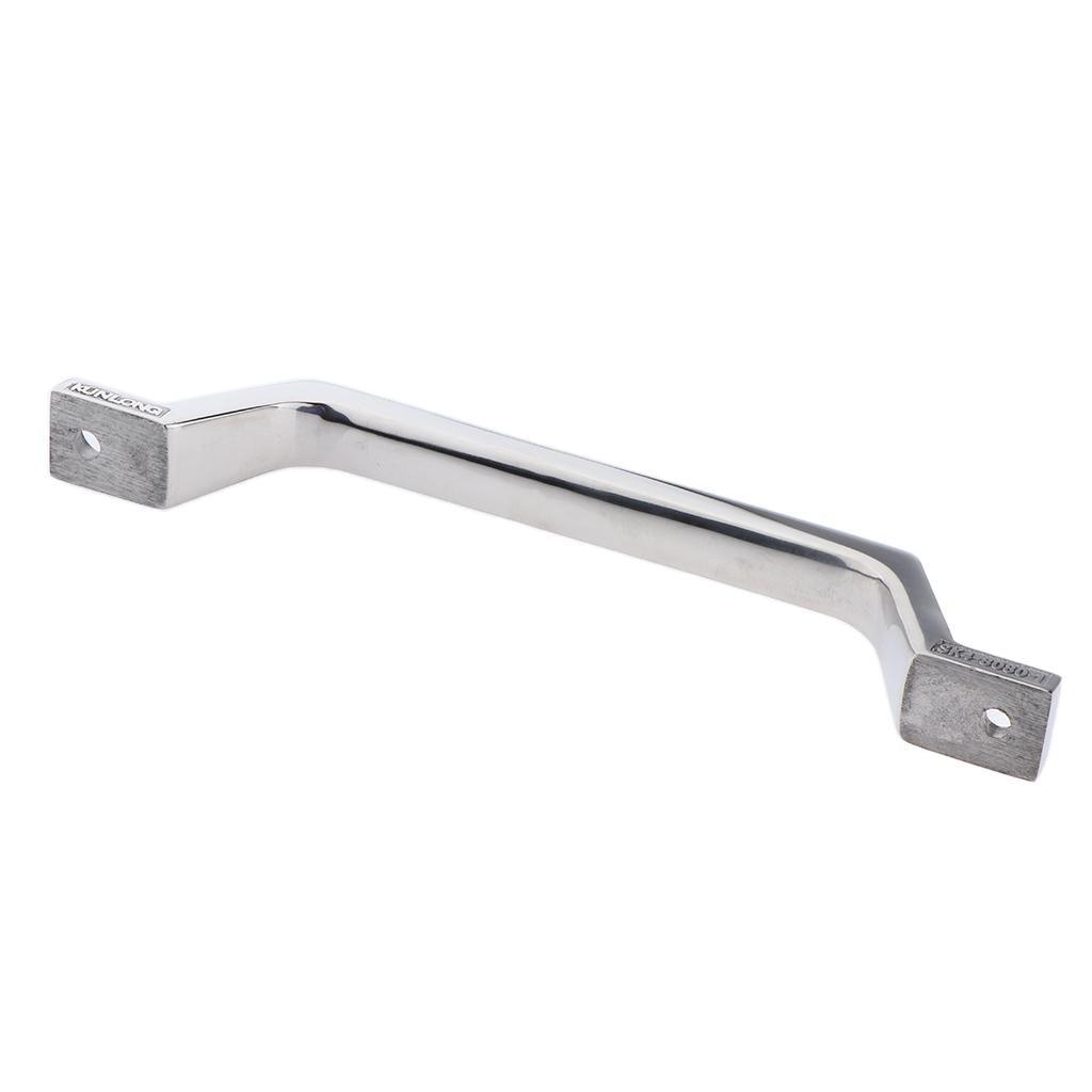 Maxbell Maxbell Marine Boat Handle Door Pull Large Cleat 220x45mm - Marine Stainless Steel