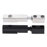 Maxbell Heavy Duty Weldable Steel Gate Hinge 95mm Weld-On Barrel Ball Bearing Black - Aladdin Shoppers