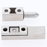 Maxbell Heavy Duty Weldable Steel Gate Hinge 95mm Weld-On Barrel Ball Bearing Silver - Aladdin Shoppers
