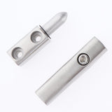 Maxbell Heavy Duty Weldable Steel Gate Hinge 95mm Weld-On Barrel Ball Bearing Silver - Aladdin Shoppers