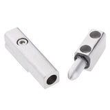 Maxbell Heavy Duty Weldable Steel Gate Hinge 95mm Weld-On Barrel Ball Bearing Silver - Aladdin Shoppers