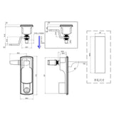 Maxbell Heavy Duty Compression Latch Replace for RV Motorhome Cabinet - Aladdin Shoppers