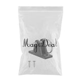 Maxbell Nylon Deck Hinge Mount Boat Bimini Top Fitting with Quick Release Pin Ring - Aladdin Shoppers