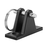 Maxbell Nylon Deck Hinge Mount Boat Bimini Top Fitting with Quick Release Pin Ring - Aladdin Shoppers