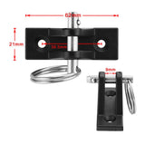 Maxbell Nylon Deck Hinge Mount Boat Bimini Top Fitting with Quick Release Pin Ring - Aladdin Shoppers