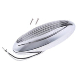 Maxbell Silver Oval Dome Ceiling Light Roof LED 12V Interior Camper RV Boat Trailer - Aladdin Shoppers