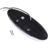 Maxbell Silver Oval Dome Ceiling Light Roof LED 12V Interior Camper RV Boat Trailer - Aladdin Shoppers