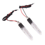 Maxbell Motorcycle Double Side Dual Color LED Turn Signal Indicator Lights Blinker - Aladdin Shoppers