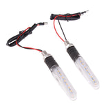 Maxbell Motorcycle Double Side Dual Color LED Turn Signal Indicator Lights Blinker - Aladdin Shoppers