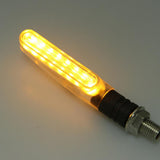 Maxbell Motorcycle Double Side Dual Color LED Turn Signal Indicator Lights Blinker - Aladdin Shoppers