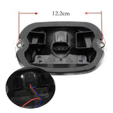 Maxbell Motorcycle Brake Tail Light License Plate Lamp for   XL883/1200 Clear