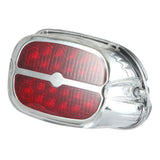 Maxbell Motorcycle Brake Tail Light License Plate Lamp for   XL883/1200 Clear