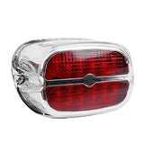 Maxbell Motorcycle Brake Tail Light License Plate Lamp for   XL883/1200 Clear