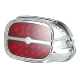Maxbell Motorcycle Brake Tail Light License Plate Lamp for   XL883/1200 Clear