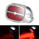 Maxbell Motorcycle Brake Tail Light License Plate Lamp for   XL883/1200 Clear